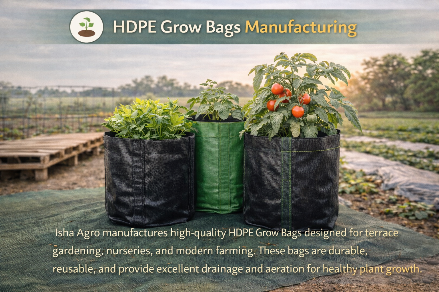 HDPE Grow Bags Manufacturing